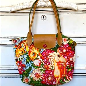 2006 Longchamp Garden Foo Bag